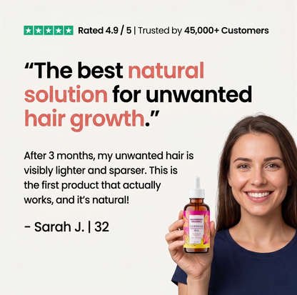 Cyperus Rotundus Oil For Natural Hair Removal